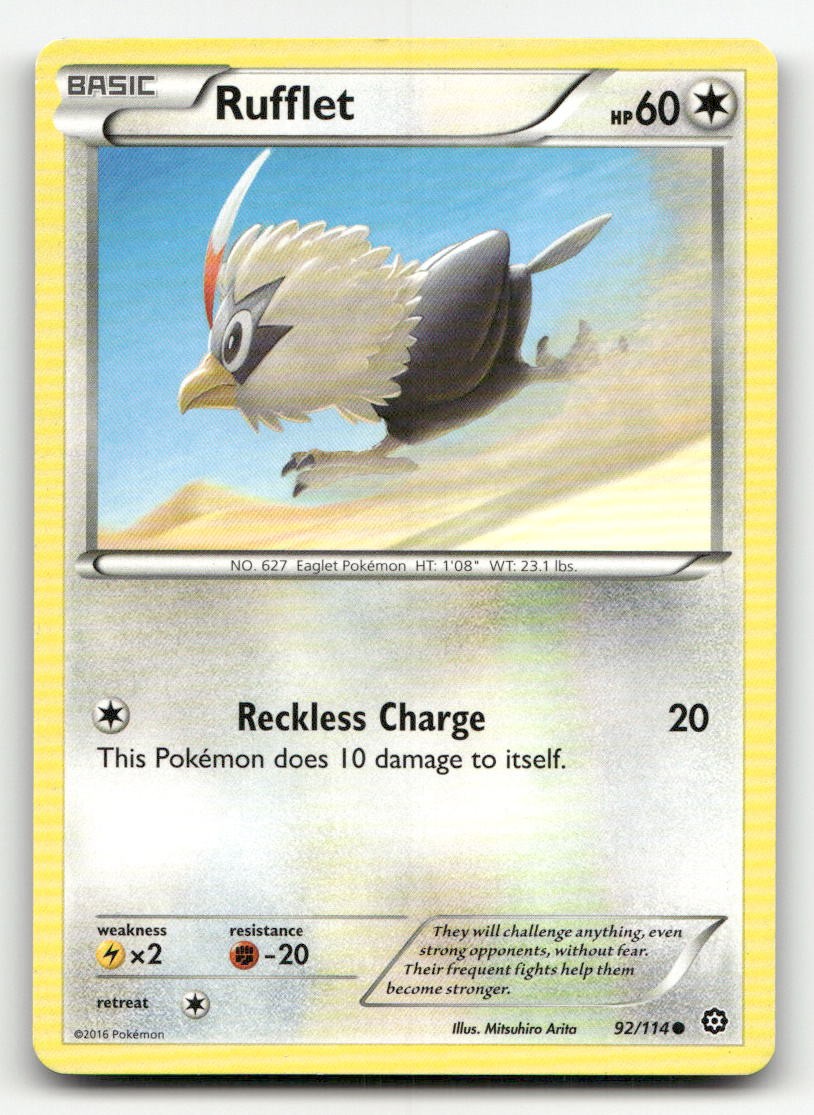 Rufflet 92/114 Pokemon MP