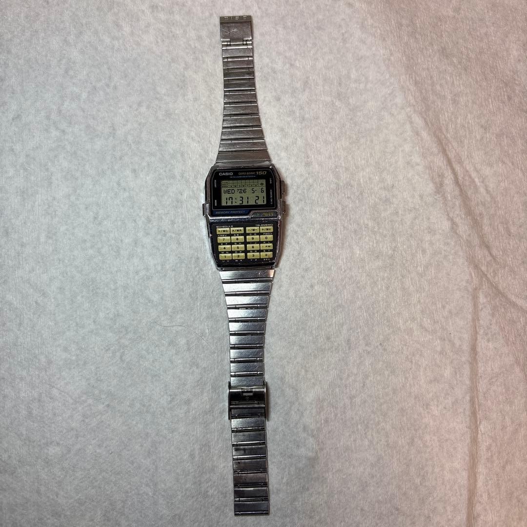 Casio Telememo Men Silver Watch - Dbc-1500 for sale online | eBay