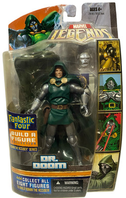 Marvel Legends Dr Doom Removable Mask Variant NEW Ronan Accuser BAF 2007 READ