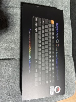 Keychron K3 (V3) Wireless Mechanical Keyboard K3X-H1, Red Linear Switches, Used
