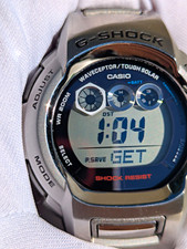 Casio G-Shock GW-610A Tough Solar Wave Ceptor Steel Watch - New CTL1616 - RUNS