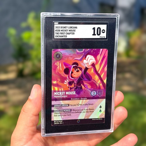 Mickey Mouse - Wayward Sorcerer graded SGC 10 for sale on eBay
