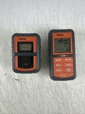 Used Therm Pro Remote Food Thermometer Orange TP-20 Meat Settings No-Probes