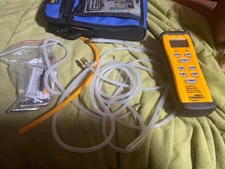 Fieldpiece SDMN6 Dual Port Manometer and Pressure Switch Tester - TESTED WORKS