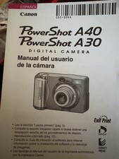 Power Shot A40 Power Shot A30 Instruction Book