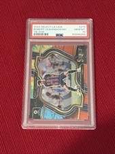 💥2022 SELECT LA LIGA ROBERT LEWANDOWSKI TIE-DYE Prizm /35 PSA 10💥