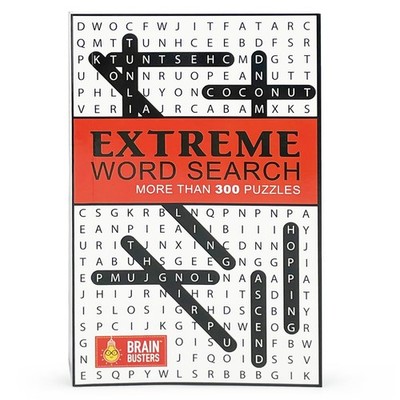 Extreme Word Search: With 300 Puzzles (Brain Busters) by Parragon Books