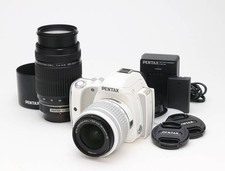 PENTAX K-S1 White Double Zoom Kit, Shutter Count: 25155 Shots