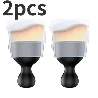 #ad #ad 2pcs Car Air Vent Cleaning Soft Brush with Casing Car Interior Cleaning Tool $4.59