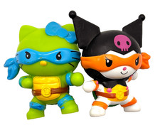 Teenage Mutant Ninja Turtles x Hello Kitty McDonald's Happy Meal Toy Lot