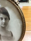antique French Louis XVI style miniature portrait frame 11.5”x6.5” On Pedestal — photo 6