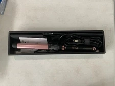 Wavytalk Rotating Curling Iron, Curl Cycle, 1 Inch Automatic Curling Wand for