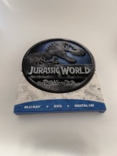 Jurassic World Target Exclusive Collectible Tin Blu-ray DVD Bonus Disc Set
