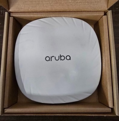 R2H29A: Unused HPE Aruba AP-505 Wi-Fi access point w/mounting bracket