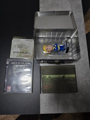 Fallout 3 - Collectors Edition - Playstation 3 - PS3 - Lunchbox - Vaultboy