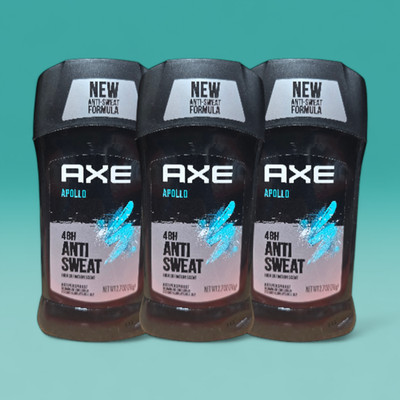 6PK Axe Apollo Antiperspirant for Men- 2.7 oz