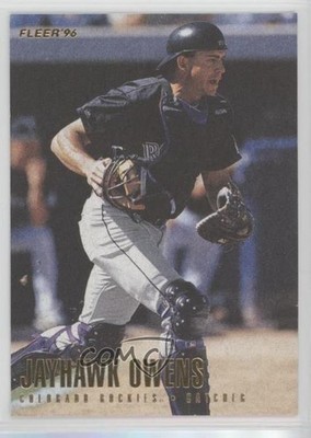 1996 Fleer Update Jayhawk Owens #U129 0y59