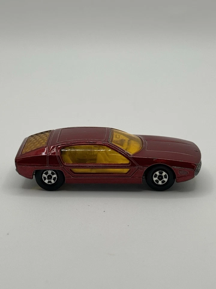 Matchbox Lesney Superfast #20 rojo Lamborghini Marzal vintage 1969 R291 casi nuevo Foto 3 de 4
