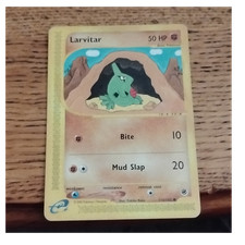 Pokémon TCG Larvitar Expedition Base Set 116/165 Common Basic 50 HP English Card on eBay