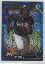 2016 Bowman Chrome Prospects Blue Shimmer Refractor Isaiah White #BCP203 i6j
