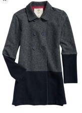Tucker  Tate Girls Button Front Color-block Cotton Jacket Medium
