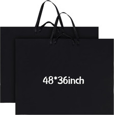 48 x 36 Inch Art Portfolio Bag Large Size Art Supply Bag with Nylon Shoulder Wat
