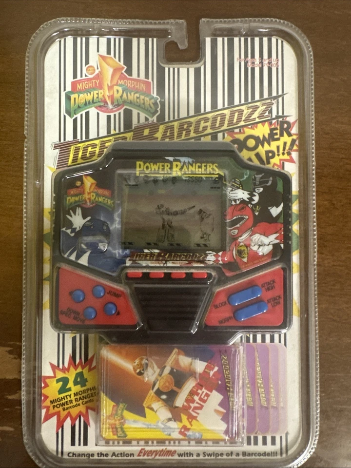 Vintage Sealed Spacejam Hand Held Game And Power Rangers Sealed Hand Held - Image 3 of 4