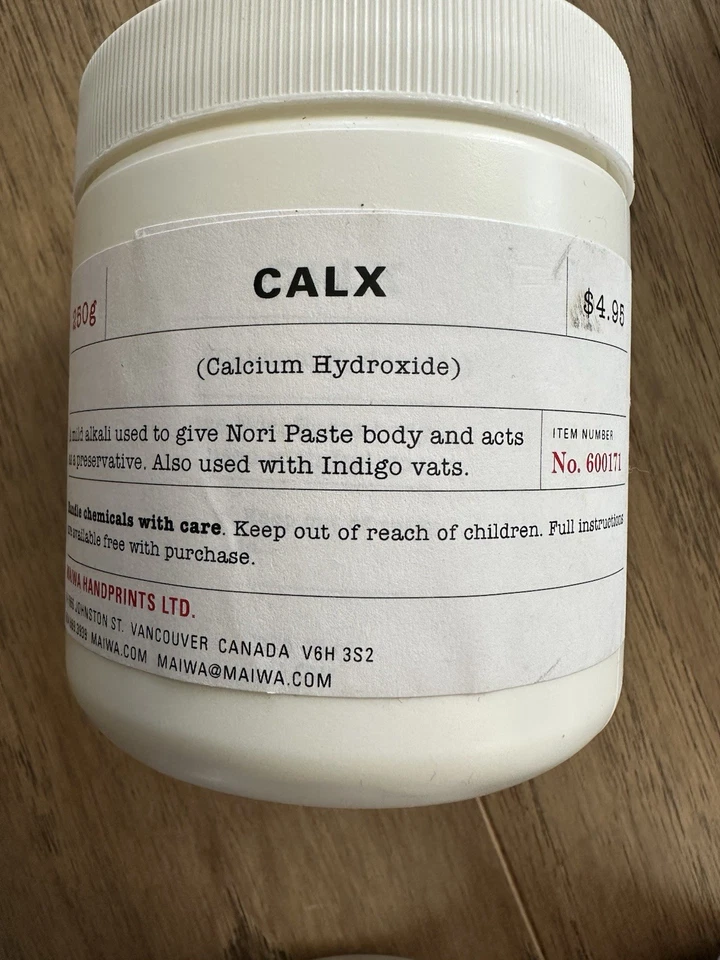 Maiwa The Natural Dye Workshop - Supply Kit-INCOMPLETE - Image 4 of 4