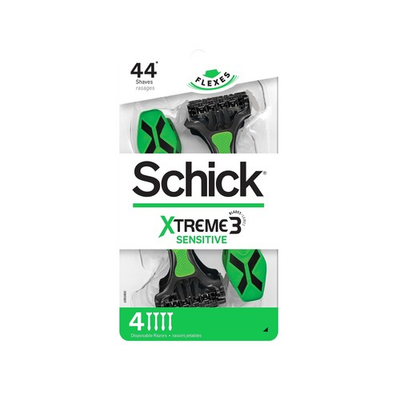 #ad Schick Xtreme 3 Sensitive Skin Disposable Razors for Men Disposable Razors ... $25.40