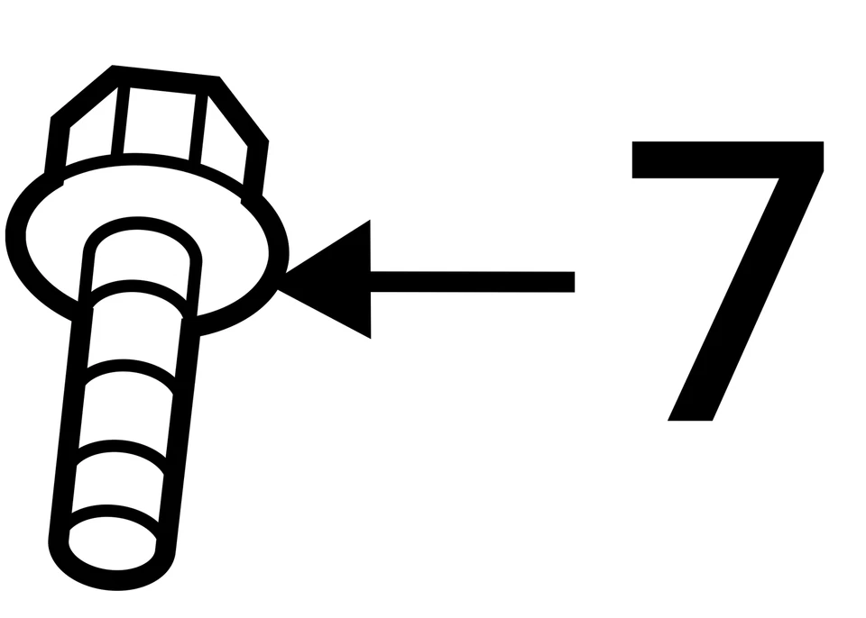 GM BOLT-METRIC HEA (SLP) 11570082 NUEVO OEM 11570082 11570082 Foto 3 de 3