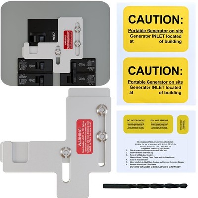 Interlock Kits for Siemens/Murray 150200 Amp Panels, 7/8''1 1/4'' Spacing