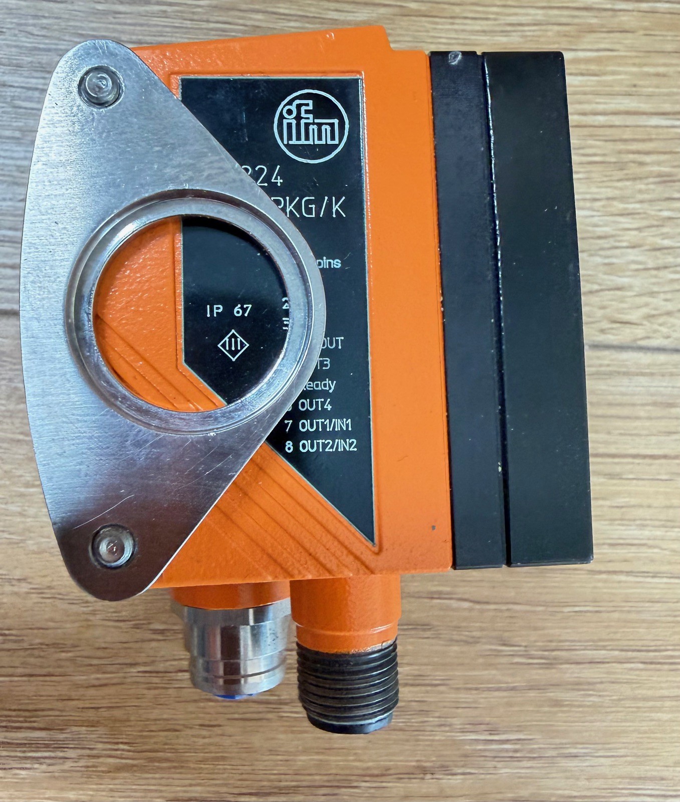 ifm O2D224 Vision Sensor Objekterkennung Bildverarbeitung Kamera 24V IP67 Halter – Bild 5