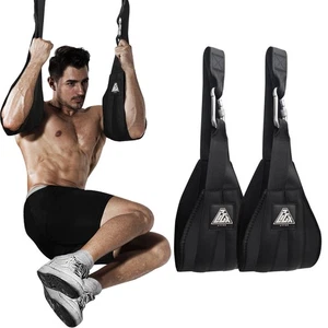 Ab Straps for Pull Up Bar: Hanging Abdominal Ab Sling Straps for Arm Pull up ... - Picture 1 of 7