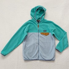 Patagonia Kids' Micro D Snap-T Fleece Jacket, Steam Blue Sz L 12