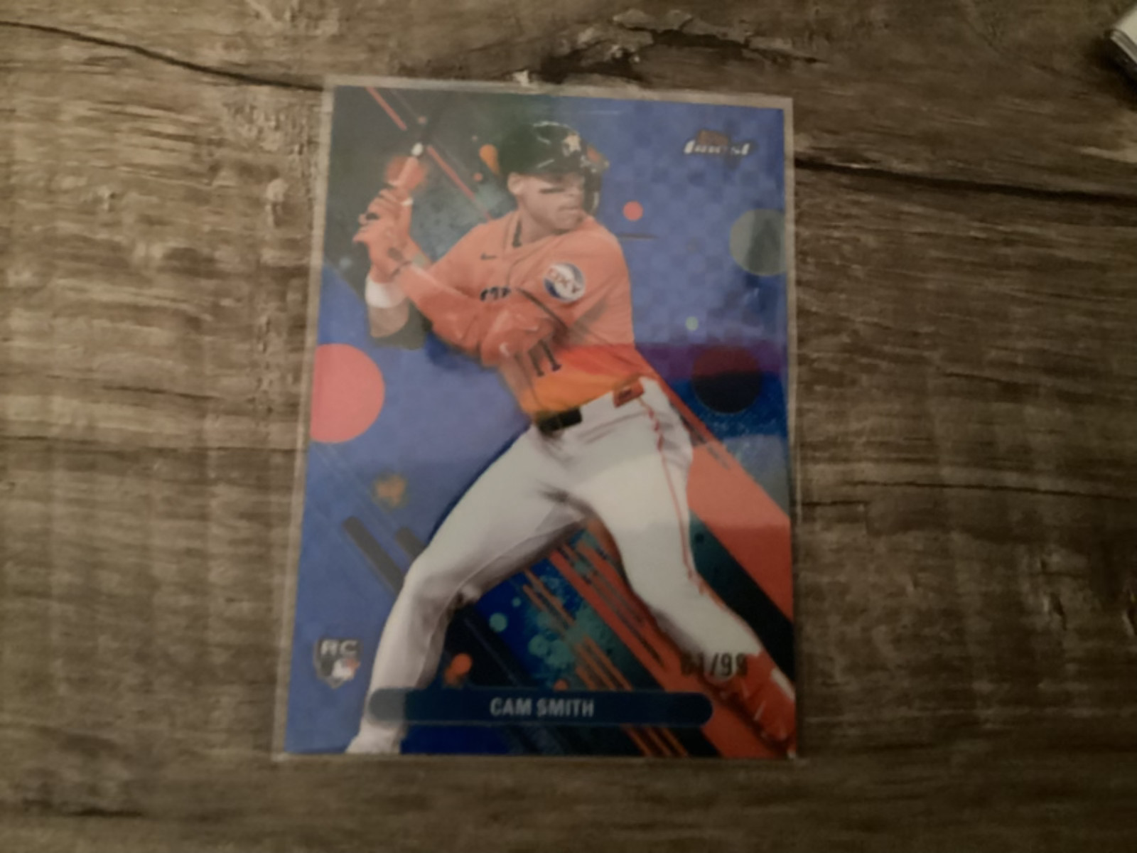 2025 Topps Finest - Common Cam Smith #54 Blue Checkerboard Refractor /99 (RC)