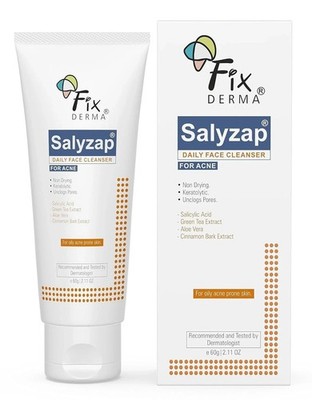 Fixderma 2% Salicylsäure Gesichtswasser für fettige Haut - 60 ML