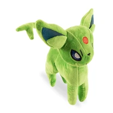 Pokemon Shiny Espeon Plush Toy 7" Green Psychic Type Eeveelution Eevee