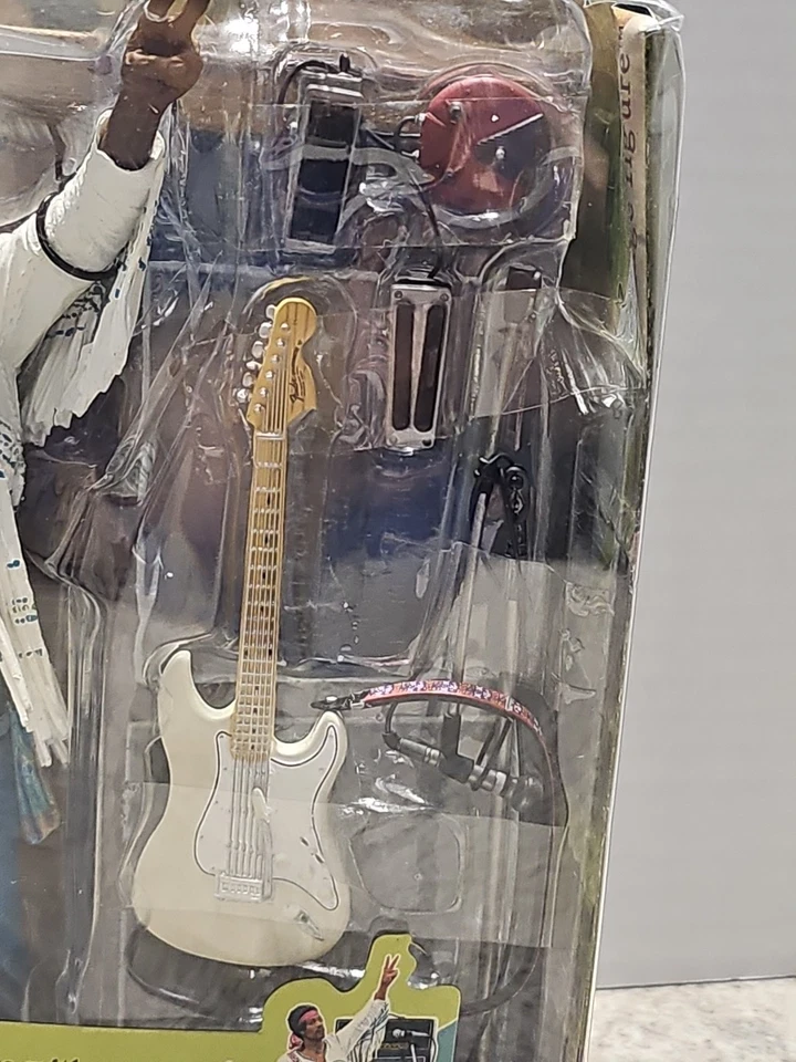 Figura McFarlane Jimi Hendrix 2003 vintage 7" con accesorios Foto 3 de 4