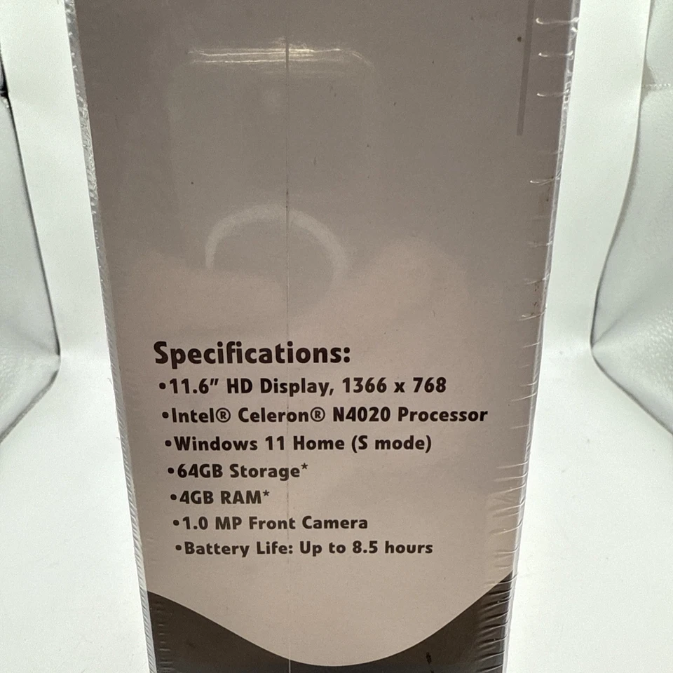 Gateway GWTC116-2BK Win 11 S Intel Celeron N4020 1.1GHz 4GB RAM 64GB - Image 2 of 4