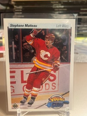 1990-91 Upper Deck Hockey #535 Stephane Matteau Young Guns