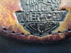 American Motor Cycles Leather Credit Card/Driver License Wallet. Pre-owned.  — photo 4