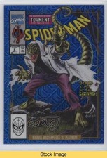 2024 Upper Deck Marvel Masterpieces '92 Variant Cover Blue Traxx Lizard READ