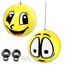 Garage Tennis Ball Parking Aid, Garage Parking Aid, Garage smile eyes