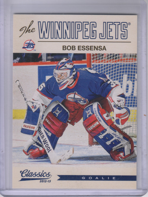 2012-13 Classics Signatures #191 Bob Essensa - HKY