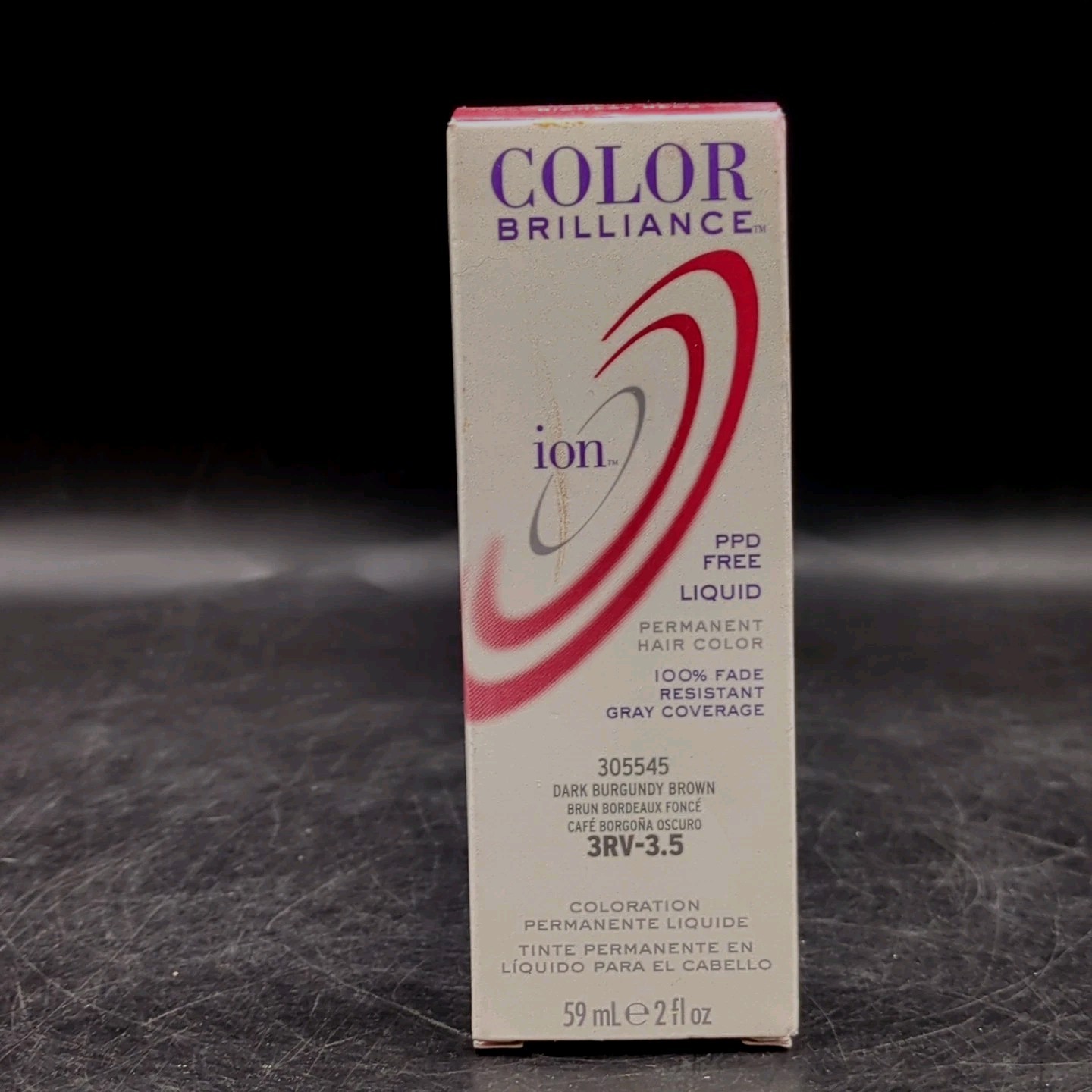Brilliance Liquid Permanent Hair Color 3rv-3.5 Red