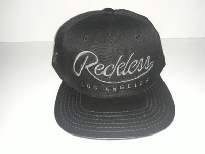 Young and Reckless Los Angeles Snapback Hat Cap Black Y&R LA NEW