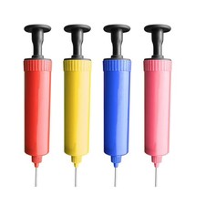 4Pcs Ball Pump Kit Handle Pump for Football Rugby Ball Inflatables Balls