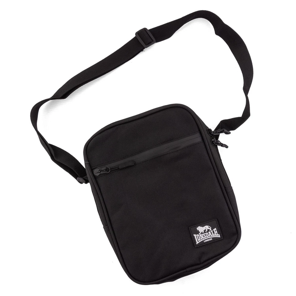 Sac De Sport Lonsdale London – Fourre-tout Moyen-grand, Gris, Logo Orange, Solide