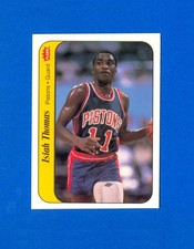 1986/1987 Fleer Basketball #10 Isiah Thomas '86 Sticker Set Card EX/MT Condition