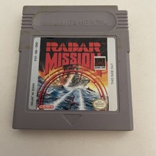 Radar Mission For Nintendo Gameboy